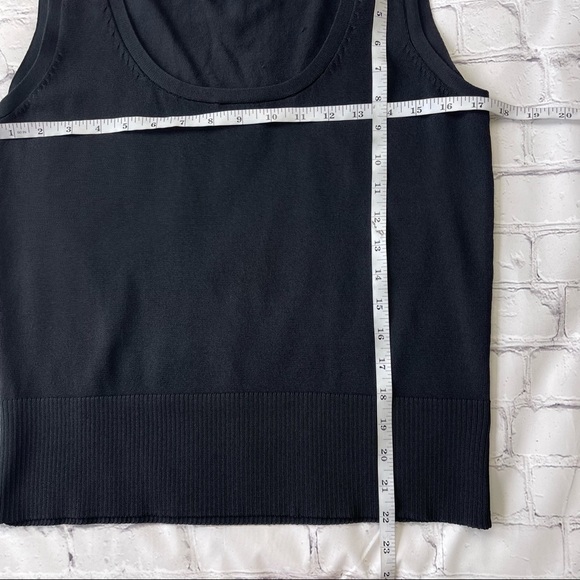 Worthington Woman’s Black Round Neck Sleeveless Basic Blouse top size L - Picture 8 of 9